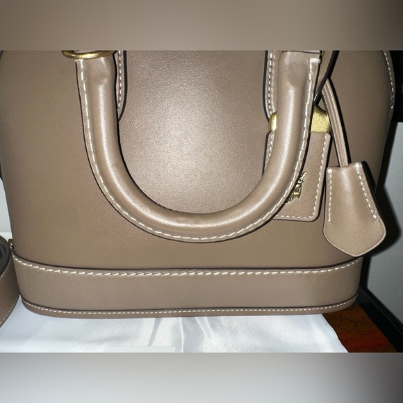 Rare Coach Revel Satchel in Dark Stone - Picture 7 of 16